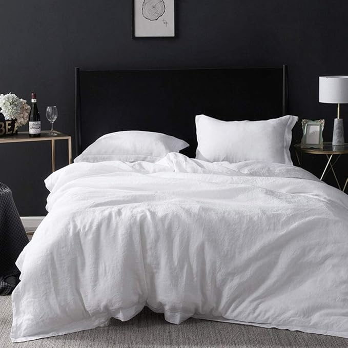 Simple&Opulence 100% French Flax Linen Duvet Cover Set by SimpleOpulence