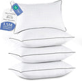 JOLLYVOGUE Pillows Standard Size Set of 4, Collection Bed Pillows by JOLLYVOGUE