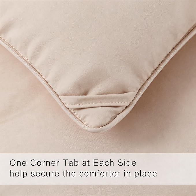 COHOME Premium Twin/Twin XL Size Comforter, All-Season Quilted Down Alternative - Image 5