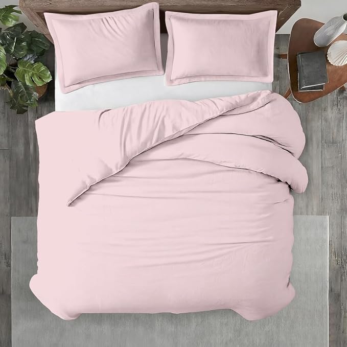 Kotton Culture 3 Pc 120"x120" Duvet Cover Set Super King Plus/Super Oversize by KottonCulture