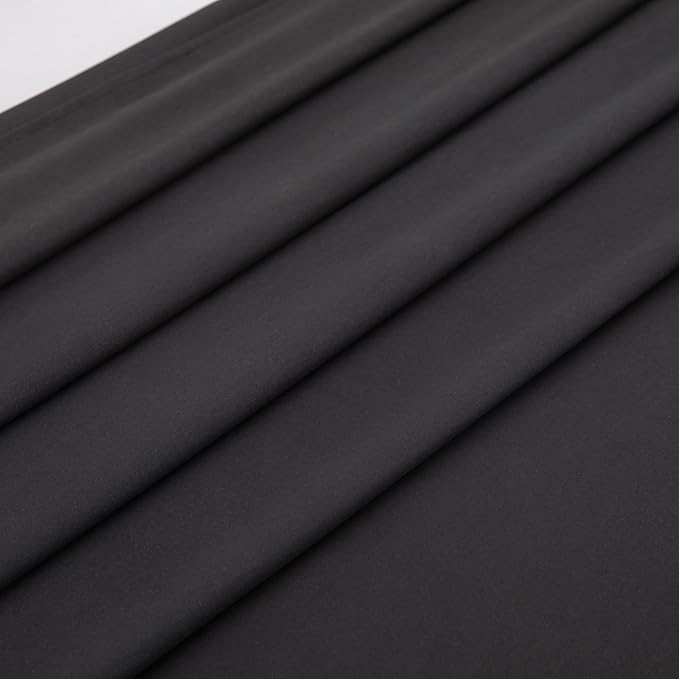King Flat Sheet Only， 108x102Inch Black - Image 4