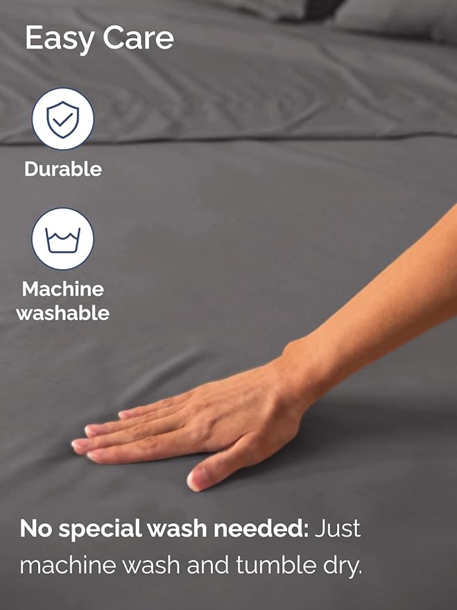 Extra Deep Full Fitted Sheet - Image 5