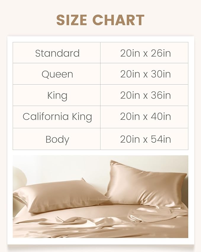 THXSILK Silk Pillowcase for Hair and Skin, 100% Mulberry Silk Bed Pillowcase - Image 9
