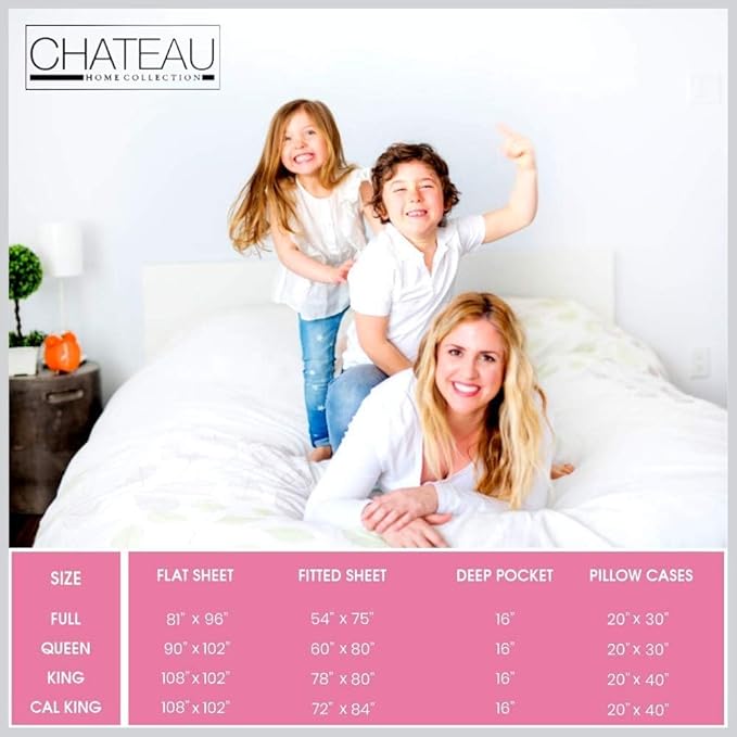100% Egyptian Cotton Sheets California King Size, 800TC Breathable Bed Sheet Set - Image 8