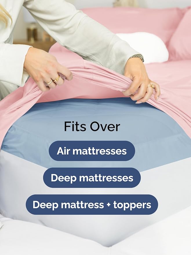 Extra Deep Twin Sheet Set - Image 6