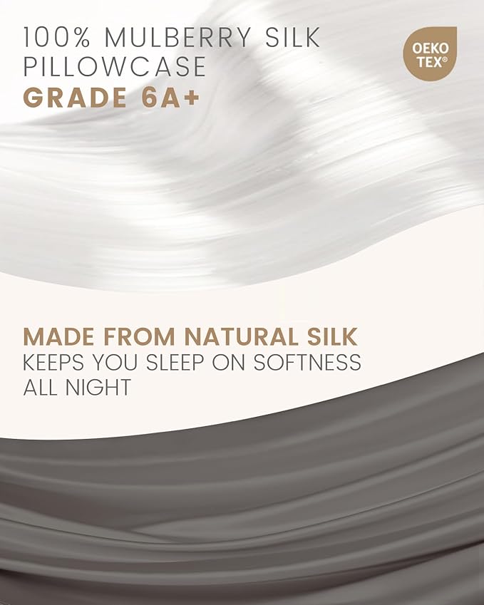 THXSILK 100% Mulberry Silk Pillowcase - Image 2