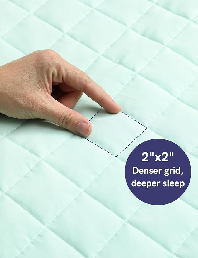 YnM 25lbs Weighted Blanket for Adults, Heavy Bed Throw Blanket - Image 8
