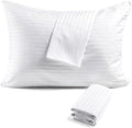 FAUNNA 600TC 100% Cotton Pillow Protectors, Standard Size, 6 Pack, Oeko-TEX by FAUNNA
