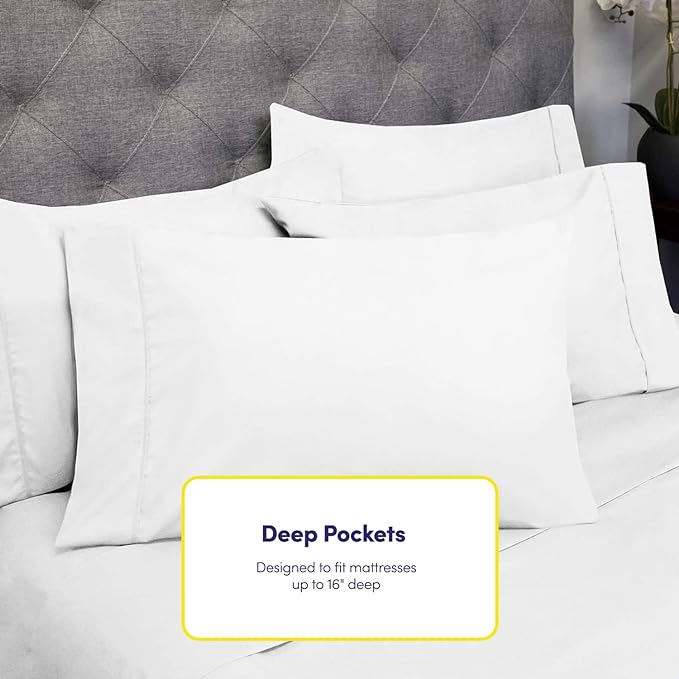 Cal King Size Bed Sheets - Image 5