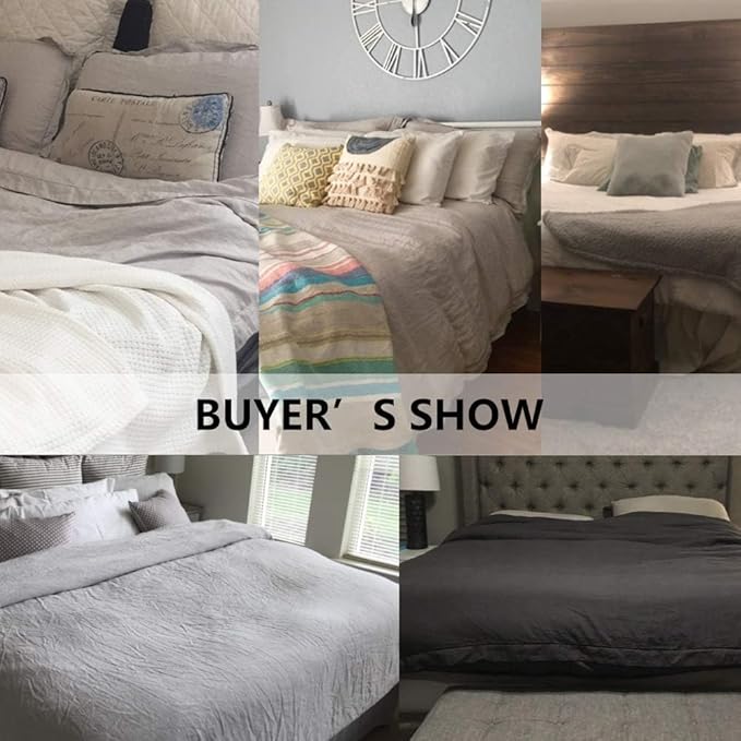 Simple&Opulence 100% Washed Linen Duvet Cover - Image 7