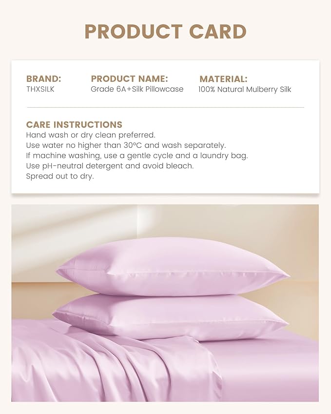 THXSILK Mulberry Silk Pillowcase - Image 8