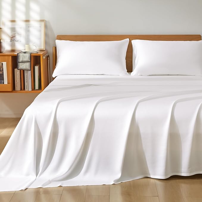 Homiest Cooling Pillow Cases Standard Size Set of 2, 100% Rayon Derived from - Image 7