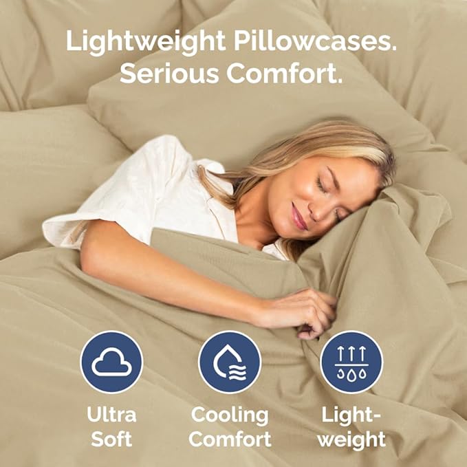 Queen Pillow Cases Set of 4 - Image 3