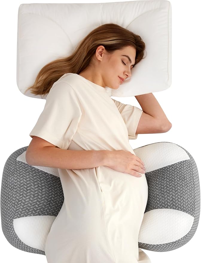Momcozy Plus W Shaped Pregnancy Pillow by Momcozy
