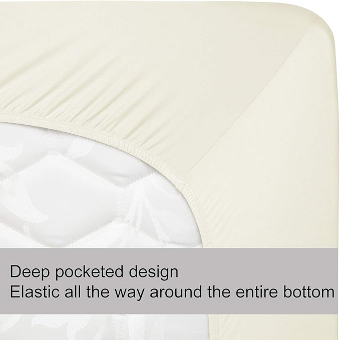 Soft Stretch King Size Fitted Sheet Only - Image 6
