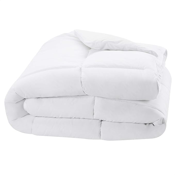 Amazon Basics White Down Alternative Comforter and Duvet Insert - Image 2