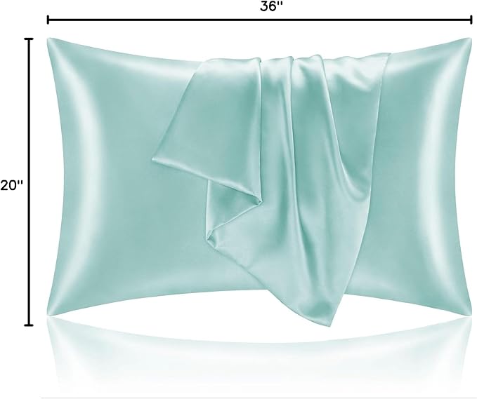 BEDELITE Satin Pillowcase for Hair and Skin, Super Soft and Cooling Similar to - Image 9