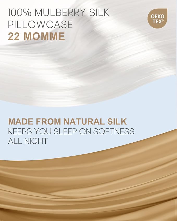 THXSILK 100% Pure Mulberry Silk Pillowcase - Image 4
