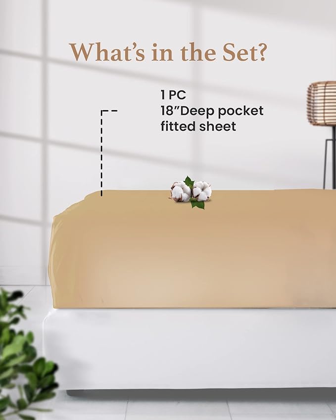 Good Sleep Bedding Fitted Sheet Twin XL - Image 2