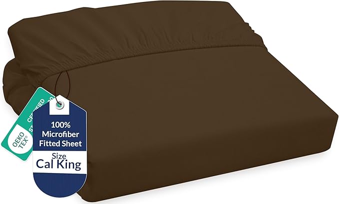 Royale Linens Fitted Sheet California King by ROYALELINENS