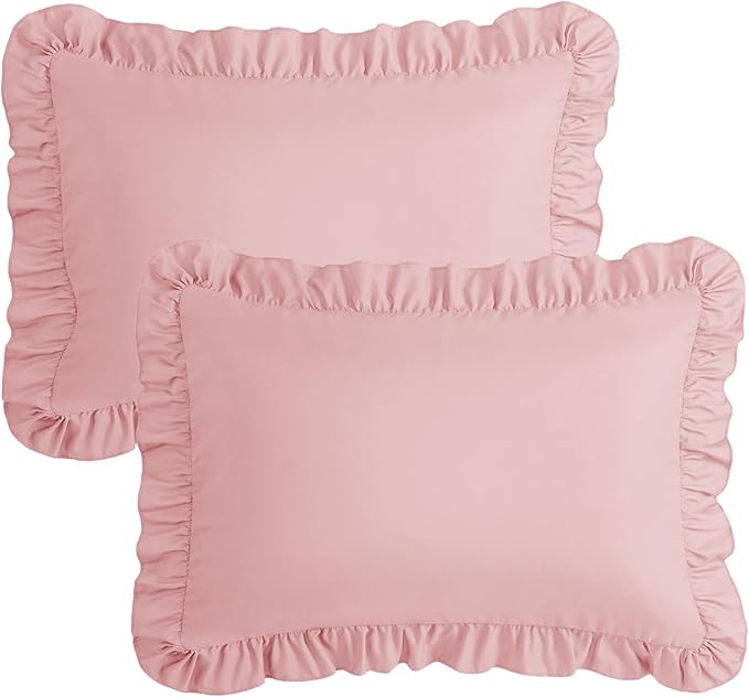 KKJIAF Ruffle Body Pillow Cases Set of 1, Ruffled Pillow Covers - Image 7