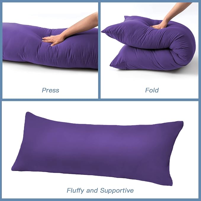 DOWNCOOL Luxury Full Body Pillow Insert - Image 6