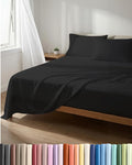 Lightweight 4 Piece Bed Sheet Set King Size by CGKUnlimited