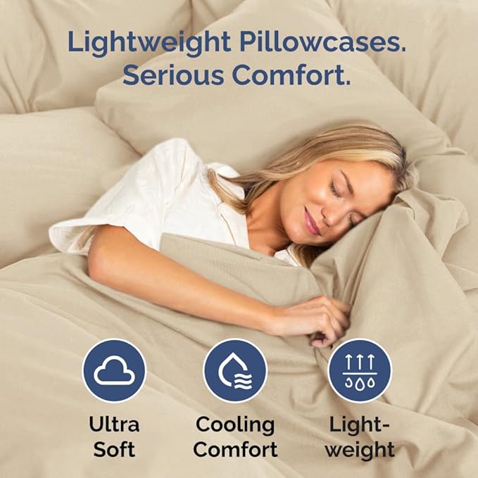 Queen Pillow Cases Set of 2 - Image 3