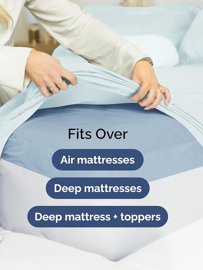 Extra Deep Cal King Fitted Sheet - Image 6