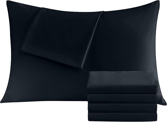 Pillowcases King 4 Pack, 20x36 Pillow Cases by Culve
