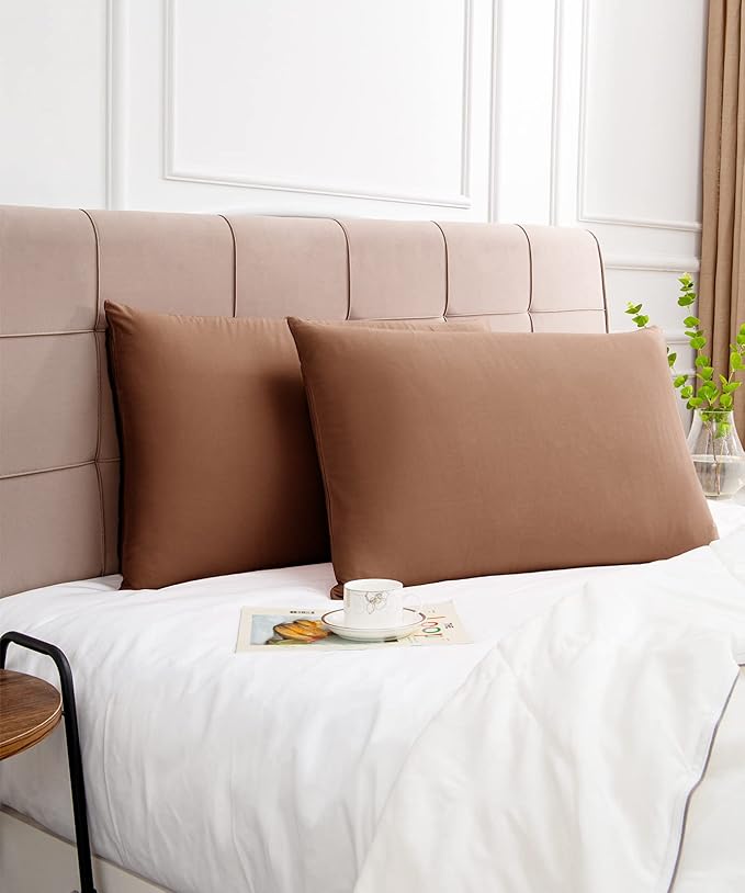 Warmstar Cotton Pillow Cases Standard Size Set of 2, 600 Thread Count - Image 6