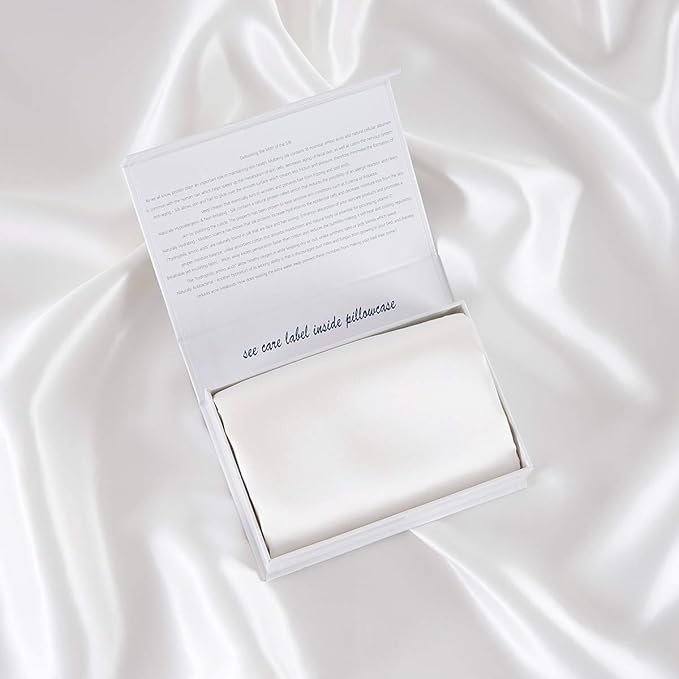 ALASKA BEAR Silk Pillowcase Envelope Closure, 22 Momme 100 Percent Mulberry - Image 4