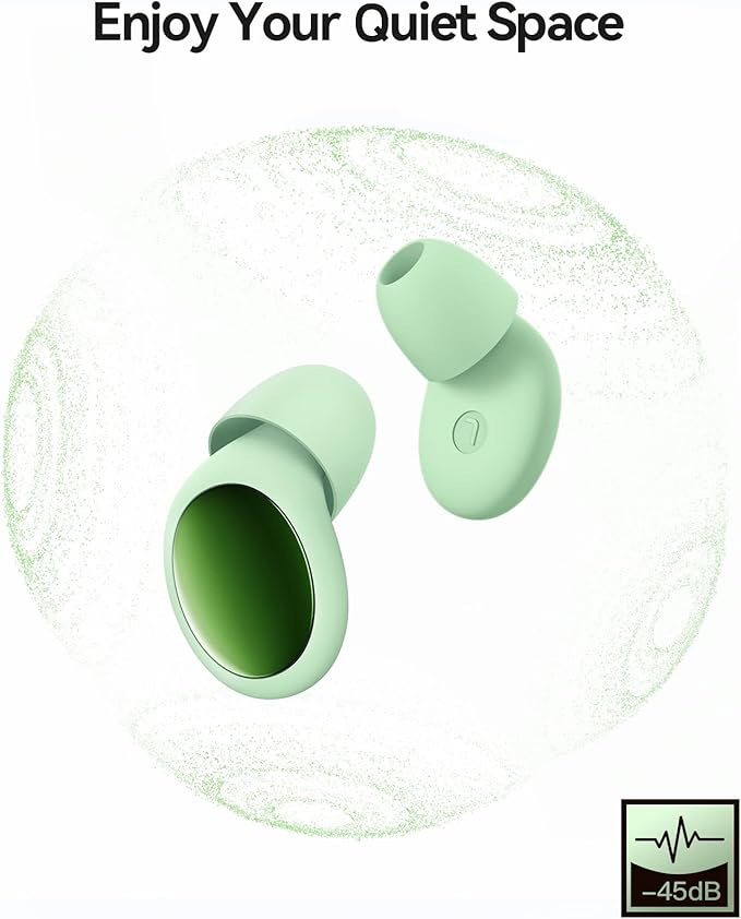 45dB Ear Plugs for Sleeping Noise Cancelling Ear Plugs for Noise Reduction & - Image 3