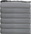 Bulk Full Fitted Sheet Only Deep Pocket 6 Pack, Quick Sort Bottom Bed Sheets by Culve