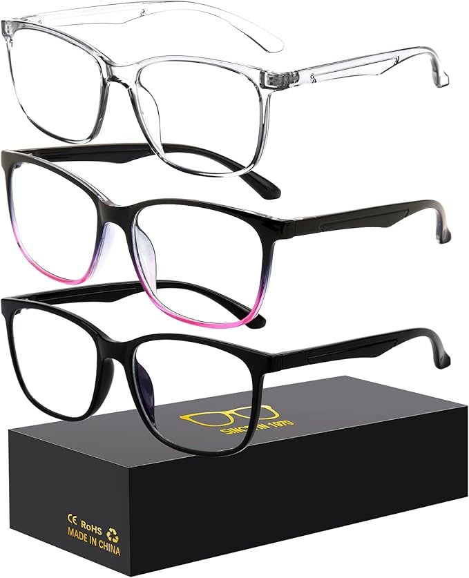 Oilway Blue-Light Blocking Glasses Computer Reading/Gaming/TV/Phones Glasses by Oilway
