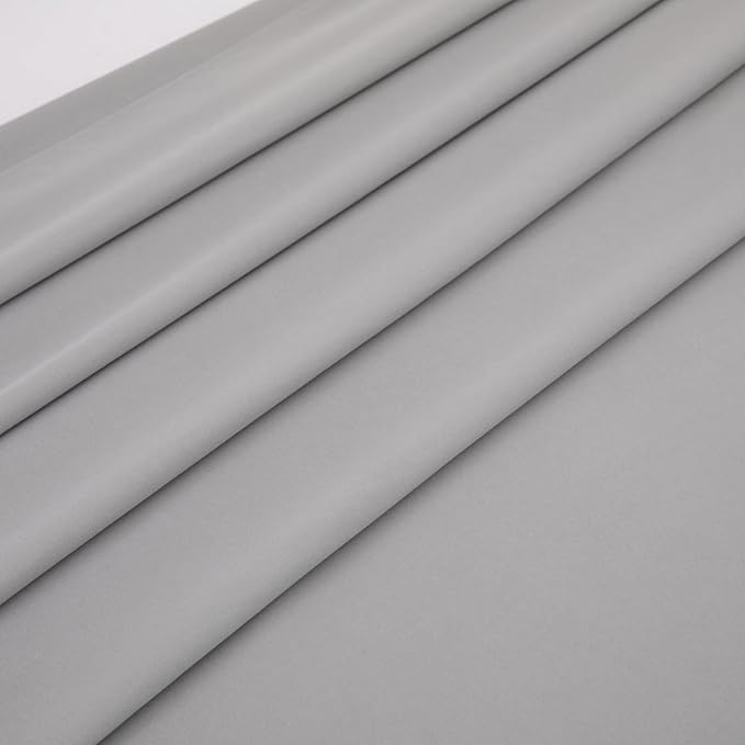 King Flat Sheet Only， 108x102Inch Light Gray - Image 4