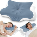 Cervical Neck Pillow for Pain Relief – Ergonomic Memory Foam Pillow for Side by VJASD
