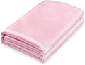 Homiest Blush Pink Satin Twin Sheet Set by Homiest