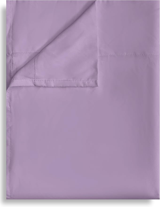 Full Flat Sheet Only, 1 Pack Top Bed Sheets, Soft Breathable Brushed Microfiber by Culve