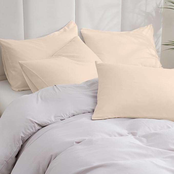 ZPECC Pillow Cases King Size Set of 4, 20x36 Envelope Closure Pillowcases - Image 2