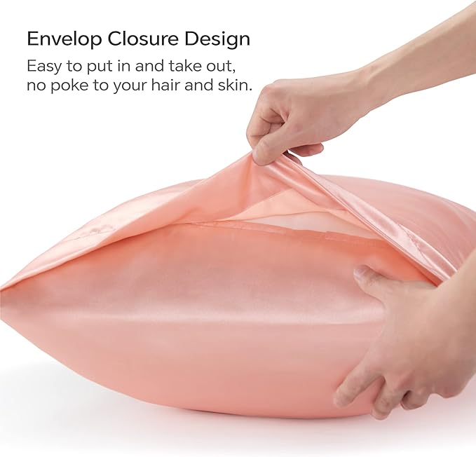 BEDELITE Satin Pillowcase for Hair and Skin, Super Soft Similar to Silk Pillow - Image 6