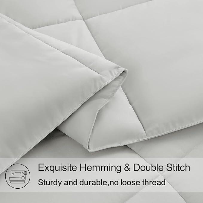 EASELAND Twin XL Down Alternative Comforter - Image 5