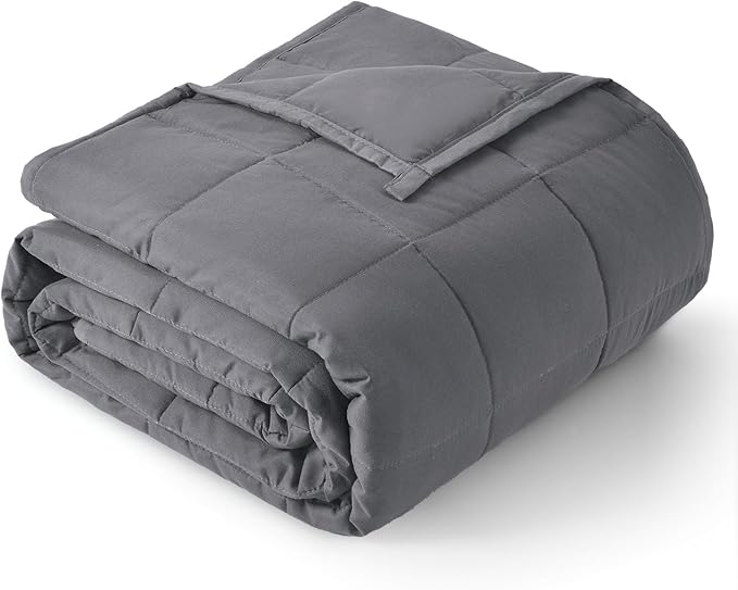 Topblan Weighted Blanket for Adults 12lbs, Breathable Cooling Weighted Blanket by Topblan