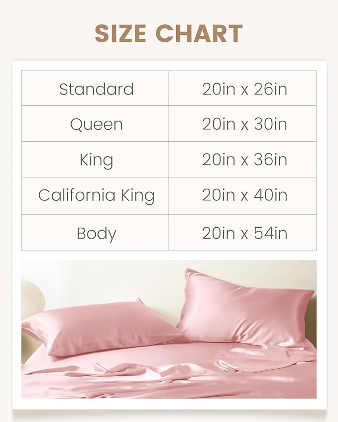 THXSILK Set of 2 Mulberry Silk Pillowcase - Image 9