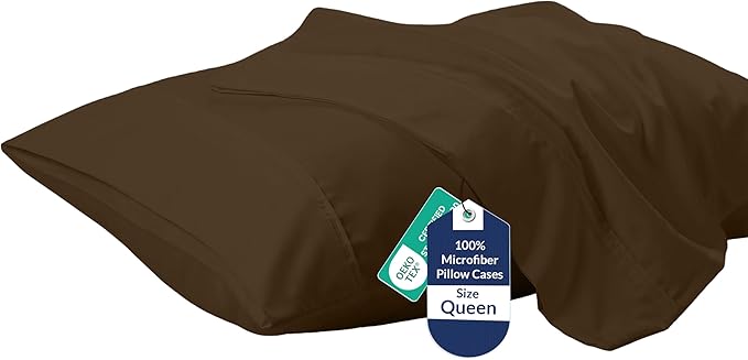 Royale Linens Queen Pillowcase Set of 2 by ROYALELINENS
