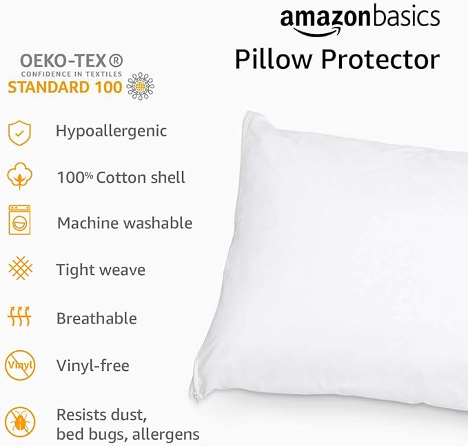Amazon Basics King Pillow Pillowcases - Image 7