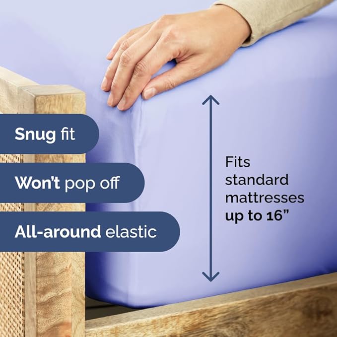 Twin XL Fitted Bed Sheet - Image 3