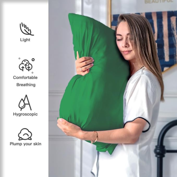 Mulberry Silk Pillowcase for Hair and Skin Pillow Case - Image 3