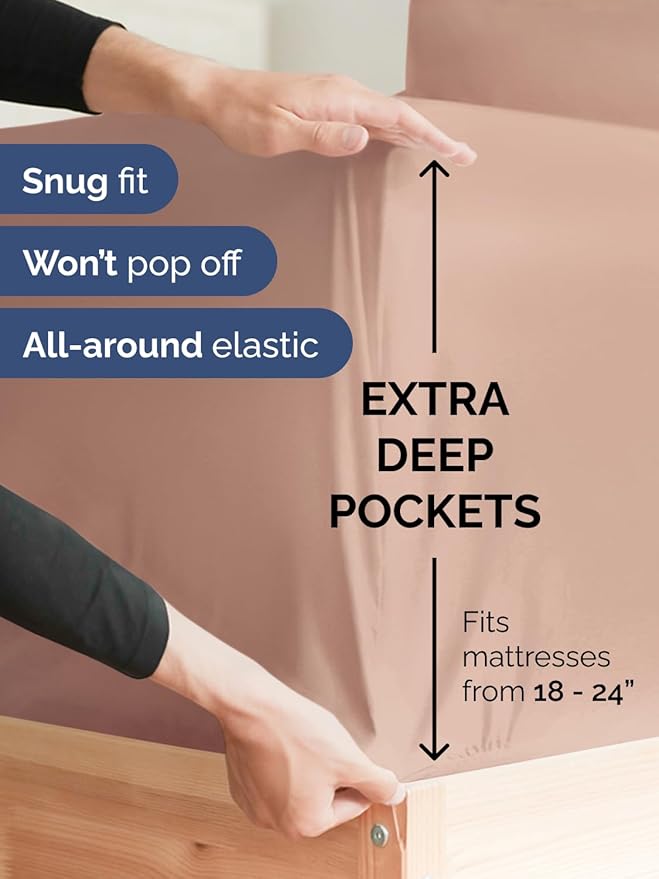 Extra Deep Cal King Sheet Set - Image 3