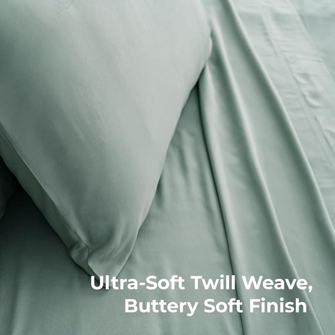 Cariloha Classic 2-Piece Twill Pillowcase Set | Tahitian Breeze | King | - Image 2